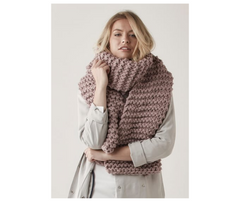 Rowan Patterns: Big Wool - Rosie Scarf by Quail Studio