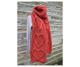 Rowan Patterns: Big Wool - Warm Heart Scarf by Martin Storey