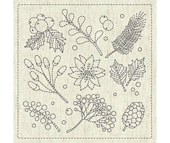 Sashiko Square - Little Gatherings - 62420-108