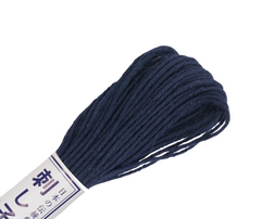 Sashiko Embroidery Threads - Navy Blue