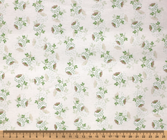 Scandi Blooms 100% Cotton Fabric - 10cm Increments