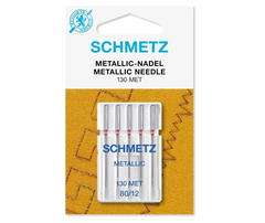 Schmetz Domestic Sewing Machine Needles Metallic 80/12