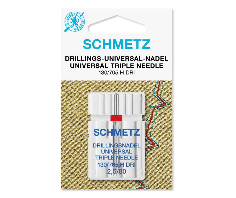 Schmetz Domestic Triple Needle Universal 3.0-80/12