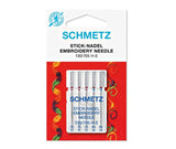 Schmetz Embroidery Domestic Needles Assorted