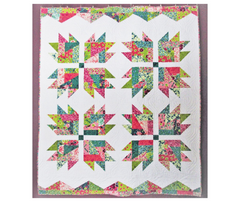 Scrap Crazy Bear Paw Quilt Pattern