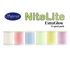 Superior Threads - Nitelite Extraglow 80 yd Spool set