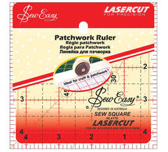 Sew Easy Patchwork Ruler 4.5