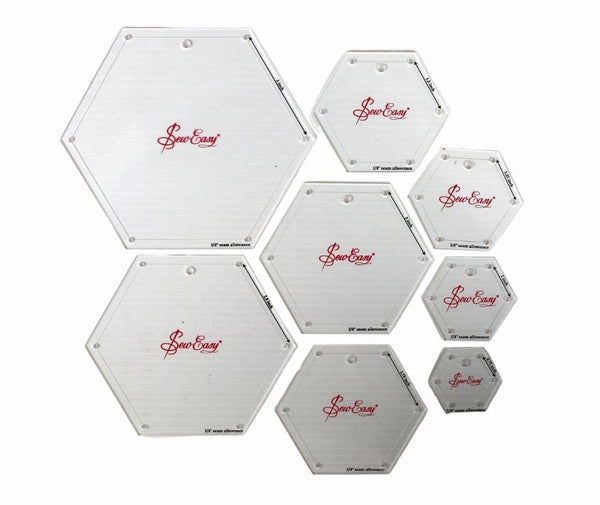 Sew Easy Mini Hexagons Templates