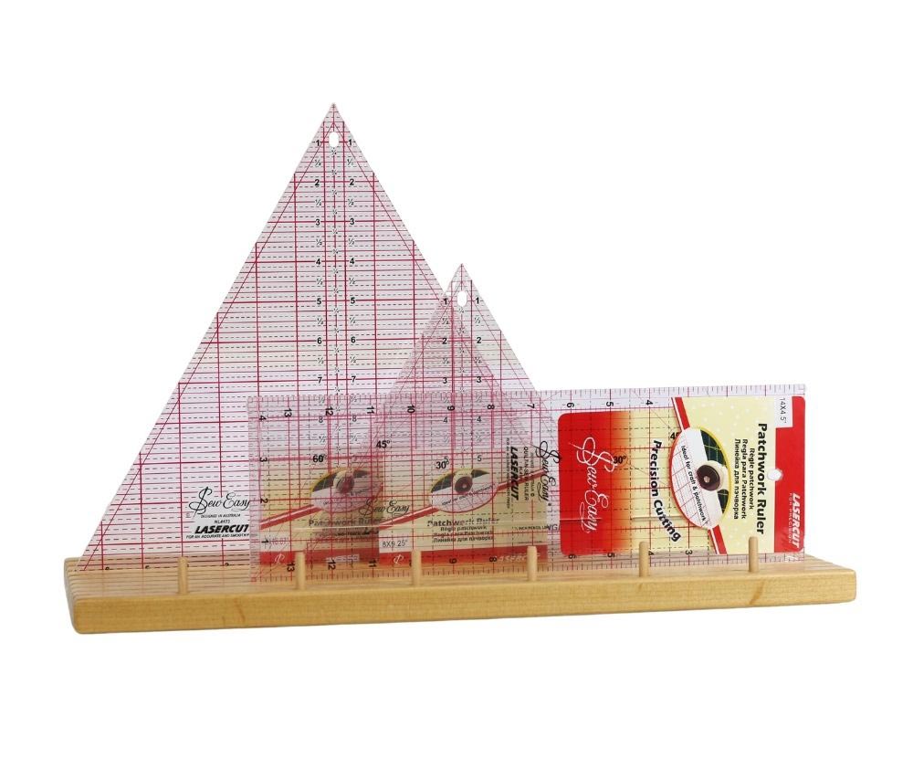 Sew Mate Wooden Ruler Stand - Large