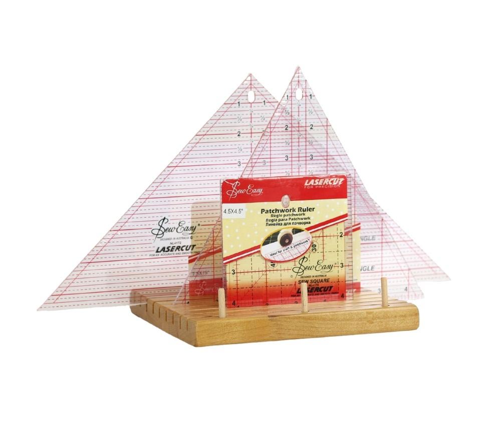 Sew Mate Wooden Ruler Stand - Small