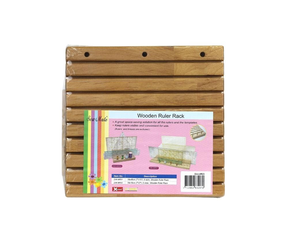 Sew Mate Wooden Ruler Stand - Small