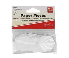 Sew Easy Paper Pieces – Hexagons 0.75