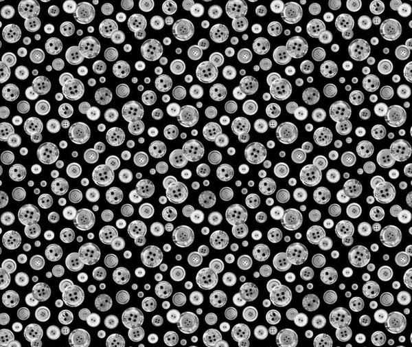 Fabric Lover Buttons Charcoal