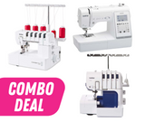 Brother Sewing Machine, Overlocker & Coverstitch Combo Deal