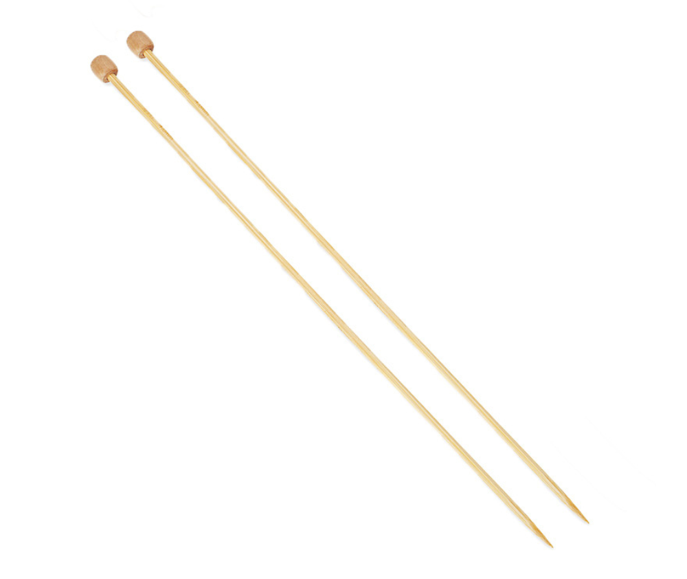 Sew Mate Bamboo Single Head Knitting Needles - Various Sizes