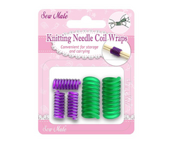 Sew Mate Knitting Needle Coil Wraps 5pcs