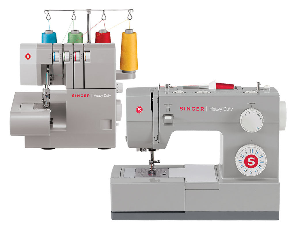 Singer Heavy Duty Combo 4423 Sewing Machine + 14HD854 Overlocker