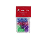 Singer Coloured Bobbins 12 Pack