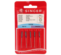 Singer Domestic Sewing Machine Needles - For Jeans
