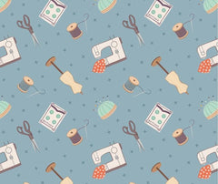 Small Things Crafts 100% Cotton Fabric - 1/2 Metre