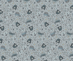 Something Borrowed, Something Blue 100% Cotton Fabric - 10cm Increments