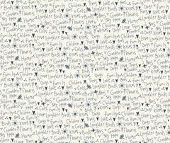 Something Borrowed, Something Blue 100% Cotton Fabric - 10cm Increments