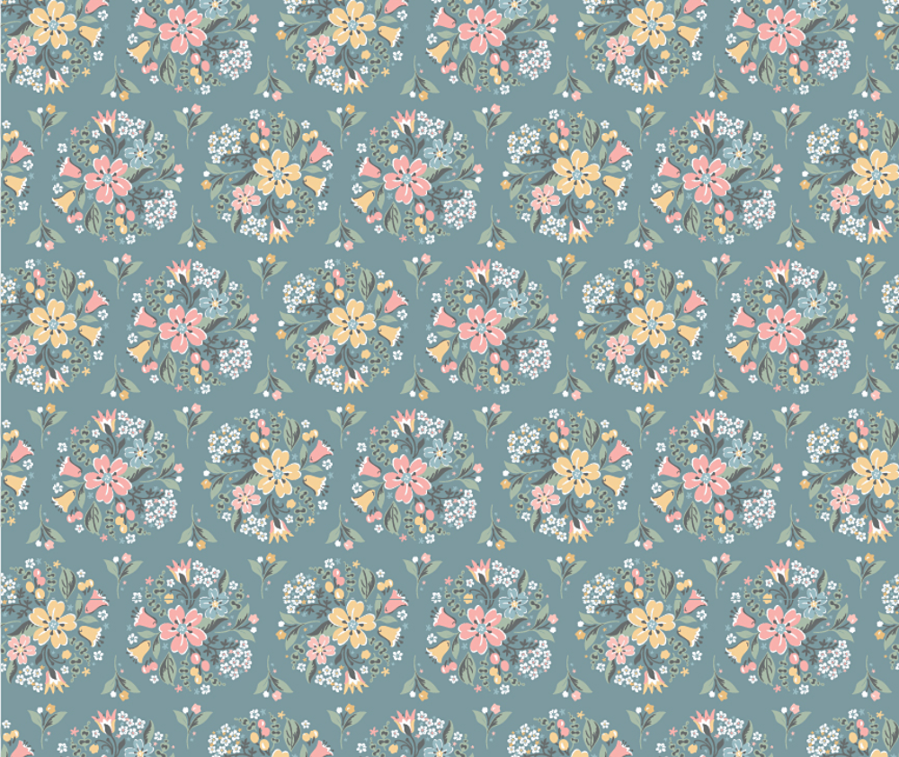 Songbird Serenade 100% Cotton Fabric - 10cm Increments