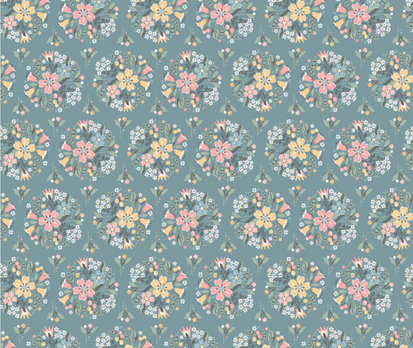 Songbird Serenade 100% Cotton Fabric - 10cm Increments