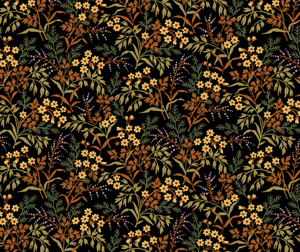 Spiced Cider 100% Cotton Fabric - 1/2 Metre