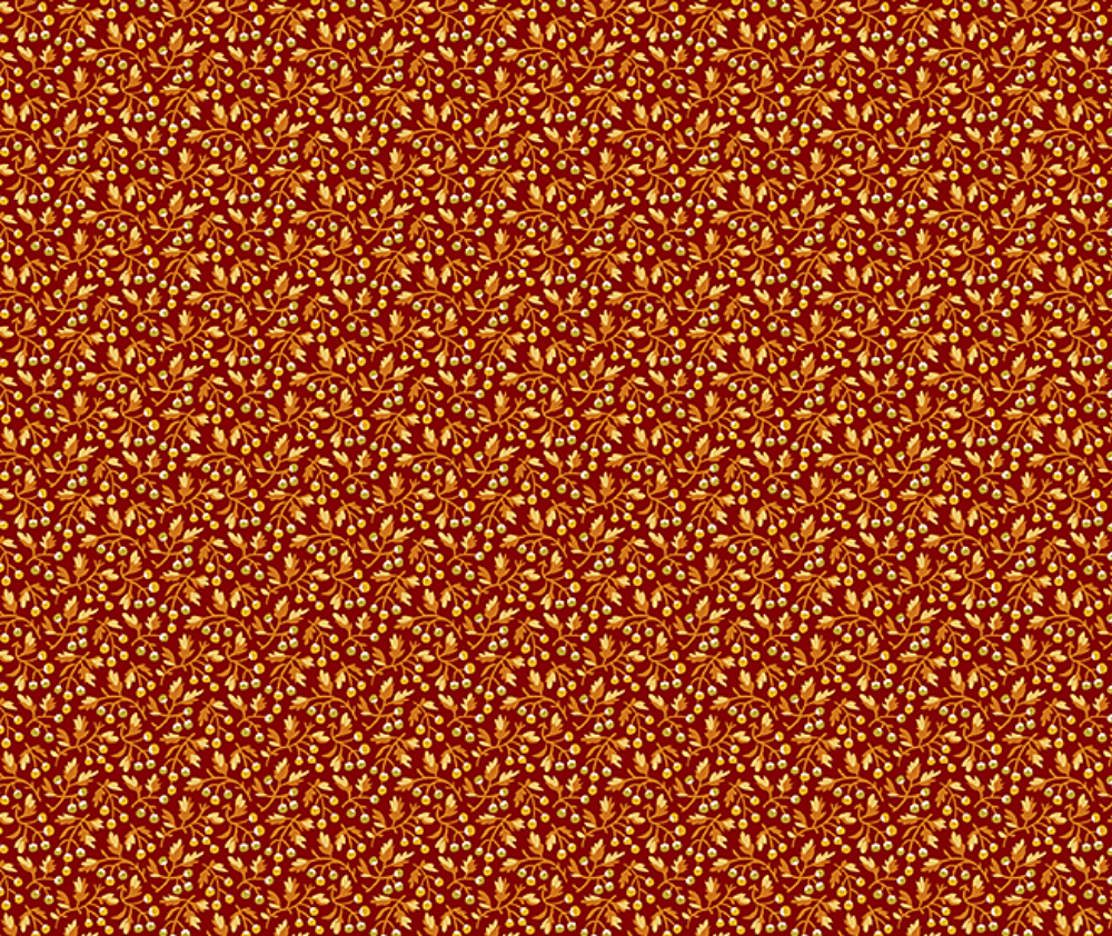 Spiced Cider 100% Cotton Fabric - 1/2 Metre