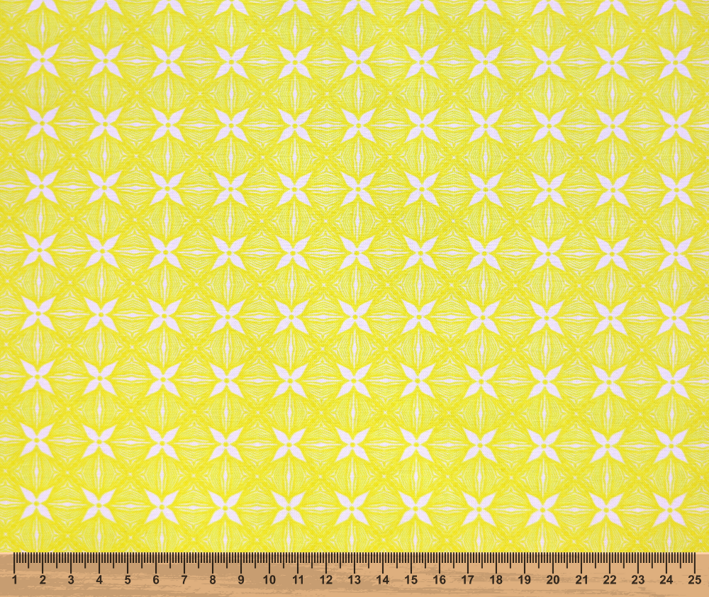 Spring Blooms 100% Cotton Fabric - 10cm Increments
