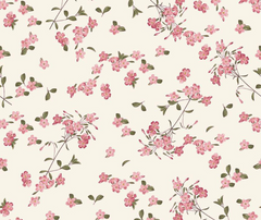 Springtime 100% Cotton Fabric - 10cm Increments