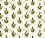 Springtime 100% Cotton Fabric - 10cm Increments