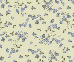 Springtime 100% Cotton Fabric - 10cm Increments