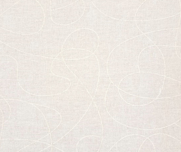 Squiggle Wide Quilt Backing - Cream 100% Cotton Fabric - 1/2 Metre