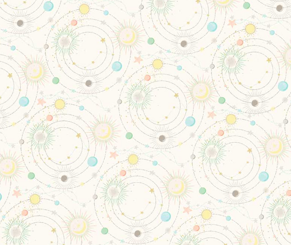 Star Bright 100% Cotton Fabric - 1/2 Metre