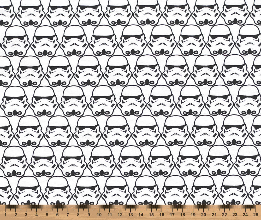 Starwars 100% Cotton Fabric - 10cm Increments