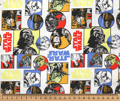 Starwars 100% Cotton Fabric - 10cm Increments