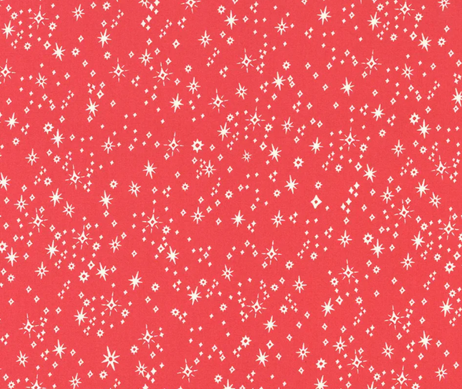 Starry Snowfall 100% Cotton Fabric - 10cm Increments