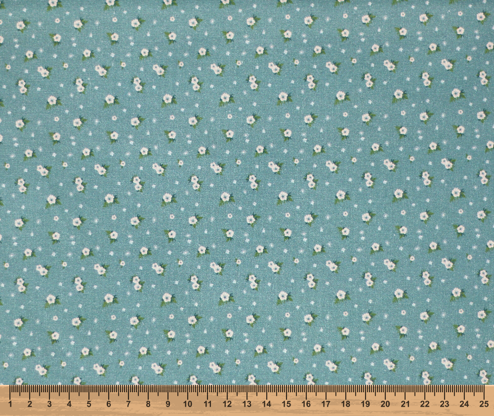 Summer Garden 100% Cotton Fabric - 10cm Increments