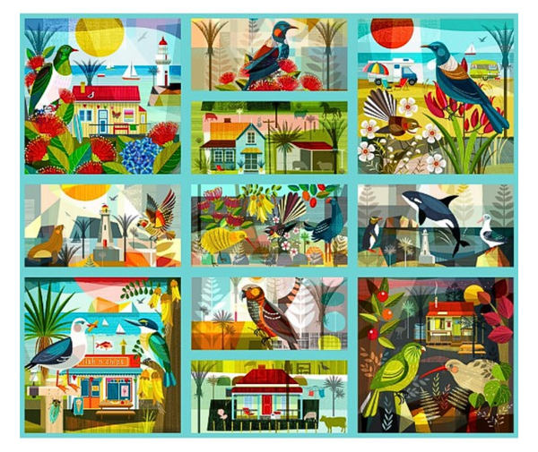 Summer Playground - 95cm Panel
