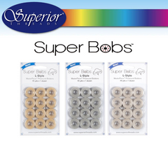 Superior Super Bobs (L-Style) 12 Pack - Various Colours