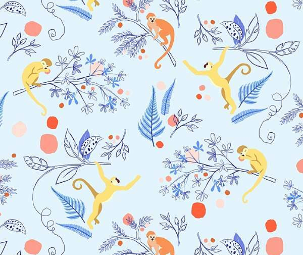 Tabanca 100% Cotton Fabric - 1/2 Metre