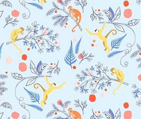 Tabanca 100% Cotton Fabric - 1/2 Metre