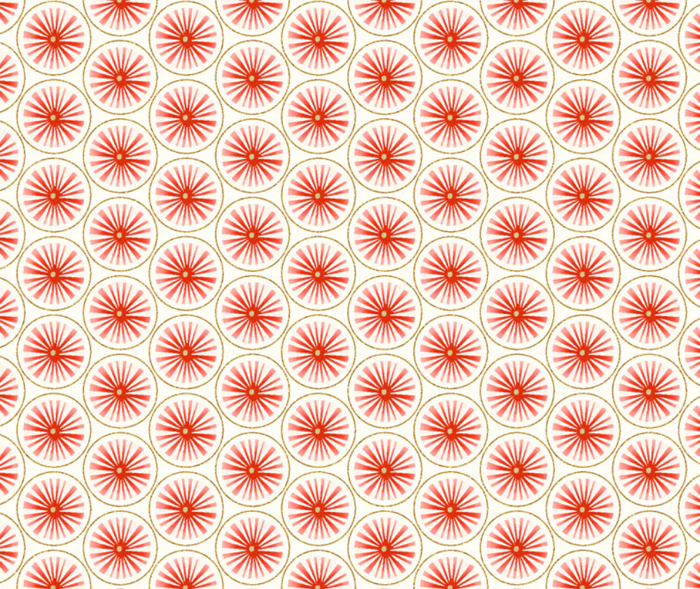 Tadashi Metallic 100% Cotton Fabric - 1/2 Metre