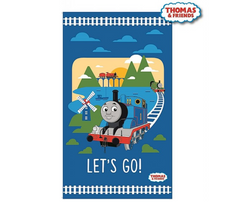 Thomas & Friends 100% Cotton Fabric - 65cm Panel