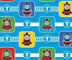 Thomas & Friends 100% Cotton Fabric - 10cm Increments