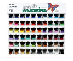 Madeira Rayon #40  - Embroidery Thread 200m - Select from 60 Colours