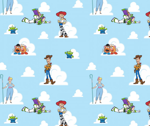 Toy Story 100% Cotton Fabric - 10cm Increments