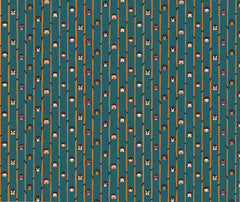 Figo - Treehouse 100% Cotton Fabric - REMNANT